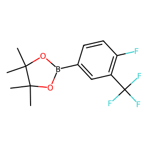 2-(4-Fluoro-3-(trifluoromethyl)phenyl)-4,4,5,5-tetramethyl-1,3,2-dioxaborolane