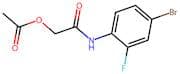 2-((4-Bromo-2-fluorophenyl)amino)-2-oxoethyl acetate