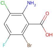 2-Amino-6-bromo-3-chloro-5-fluorobenzoic acid