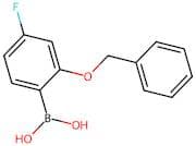 2-(Benzyloxy)-4-fluorobenzeneboronic acid