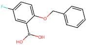 2-Benzyloxy-5-fluorobenzeneboronic acid