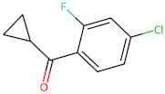 (4-Chloro-2-fluorophenyl)(cyclopropyl)methanone