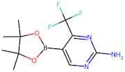 5-(4,4,5,5-Tetramethyl-1,3,2-dioxaborolan-2-yl)-4-(trifluoromethyl)pyrimidin-2-amine