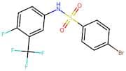 4-Bromo-N-(4-fluoro-3-(trifluoromethyl)phenyl)benzenesulfonamide