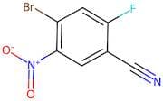 4-Bromo-2-fluoro-5-nitrobenzonitrile