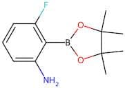 3-Fluoro-2-(4,4,5,5-tetramethyl-1,3,2-dioxaborolan-2-yl)aniline