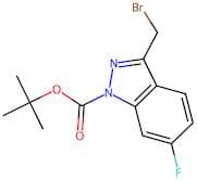 Tert-butyl 3-(bromomethyl)-6-fluoro-1H-indazole-1-carboxylate