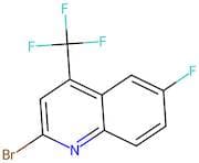 2-Bromo-6-fluoro-4-(trifluoromethyl)quinoline