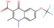 1,2-Dimethyl-4-oxo-6-(trifluoromethoxy)-1,4-dihydroquinoline-3-carboxylic acid