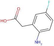 2-(2-Amino-5-fluorophenyl)acetic acid