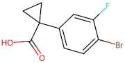 1-(4-Bromo-3-fluorophenyl)cyclopropanecarboxylic acid