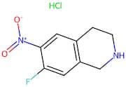 7-Fluoro-6-nitro-1,2,3,4-tetrahydroisoquinoline hydrochloride