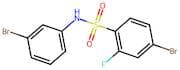 4-Bromo-N-(3-bromophenyl)-2-fluorobenzenesulfonamide