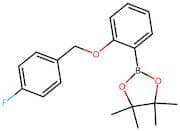 2-(2-((4-Fluorobenzyl)oxy)phenyl)-4,4,5,5-tetramethyl-1,3,2-dioxaborolane