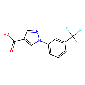 1-(3-(Trifluoromethyl)phenyl)-1H-pyrazole-4-carboxylic acid