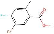 Methyl 5-bromo-4-fluoro-2-methylbenzoate