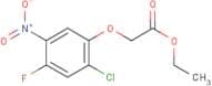Ethyl 2-(2-chloro-4-fluoro-5-nitrophenoxy)acetate