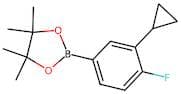 2-(3-Cyclopropyl-4-fluorophenyl)-4,4,5,5-tetramethyl-1,3,2-dioxaborolane