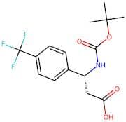 (R)-3-((tert-Butoxycarbonyl)amino)-3-(4-(trifluoromethyl)phenyl)propanoic acid
