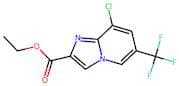 Ethyl 8-chloro-6-(trifluoromethyl)imidazo[1,2-a]pyridine-2-carboxylate