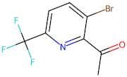 1-(3-Bromo-6-(trifluoromethyl)pyridin-2-yl)ethanone