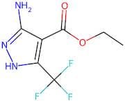 Ethyl 3-amino-5-(trifluoromethyl)-1H-pyrazole-4-carboxylate