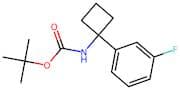 tert-Butyl (1-(3-fluorophenyl)cyclobutyl)carbamate