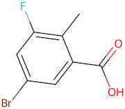 5-Bromo-3-fluoro-2-methylbenzoic acid