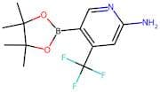 5-(4,4,5,5-Tetramethyl-1,3,2-dioxaborolan-2-yl)-4-(trifluoromethyl)pyridin-2-amine
