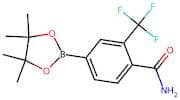 4-(4,4,5,5-Tetramethyl-1,3,2-dioxaborolan-2-yl)-2-(trifluoromethyl)benzamide