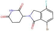 3-(7-Bromo-4-fluoro-1-oxoisoindolin-2-yl)piperidine-2,6-dione