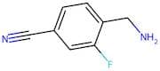 4-(Aminomethyl)-3-fluorobenzonitrile