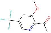 1-(3-Methoxy-5-(trifluoromethyl)pyridin-2-yl)ethanone