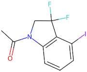 1-(3,3-Difluoro-4-iodoindolin-1-yl)ethan-1-one