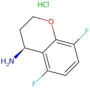(4S)-5,8-Difluoro-3,4-dihydro-2H-1-benzopyran-4-amine hydrochloride