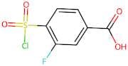 4-(Chlorosulfonyl)-3-fluorobenzoic acid