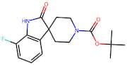 tert-Butyl 7-fluoro-2-oxospiro[indoline-3,4'-piperidine]-1'-carboxylate