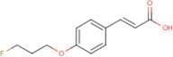 3-[4-(3-Fluoropropoxy)phenyl]acrylic acid