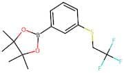 4,4,5,5-Tetramethyl-2-(3-((2,2,2-trifluoroethyl)thio)phenyl)-1,3,2-dioxaborolane