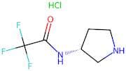 (R)-2,2,2-Trifluoro-N-(pyrrolidin-3-yl)acetamide hydrochloride