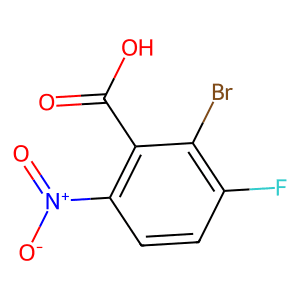 2-Bromo-3-fluoro-6-nitrobenzoic acid