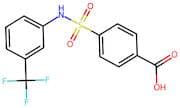 4-(N-(3-(trifluoromethyl)phenyl)sulfamoyl)benzoic acid