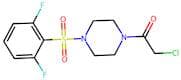 2-Chloro-1-[4-[(2,6-difluorophenyl)sulfonyl]-1-piperazinyl]ethanone