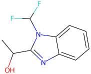 1-[1-(difluoromethyl)-1h-1,3-benzodiazol-2-yl]ethan-1-ol