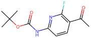 tert-Butyl (5-acetyl-6-fluoropyridin-2-yl)carbamate