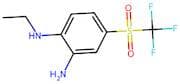 N1-Ethyl-4-[(trifluoromethyl)sulfonyl]-1,2-benzenediamine