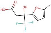4,4,4-Trifluoro-3-hydroxy-3-(5-methylfuran-2-yl)butanoic acid