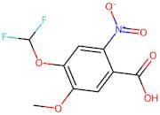 4-(Difluoromethoxy)-5-methoxy-2-nitrobenzoic acid