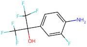 2-(4-Amino-3-fluorophenyl)-1,1,1,3,3,3-hexafluoropropan-2-ol