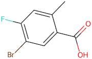 5-Bromo-4-fluoro-2-methylbenzoic acid